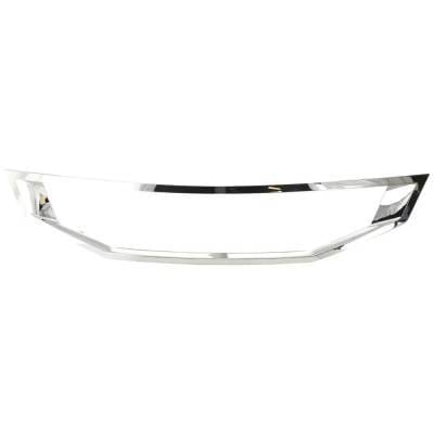 New Center Grille Trim Compatible With Honda Accord Ex 4 Cyl 2.4L Accord Lx 4 Cyl 2.4L Accord Ex 6