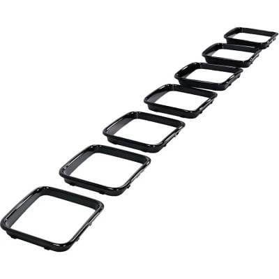 New Center Grille Trim Compatible With Jeep Grand Cherokee Srt Grand Cherokee Trackhawk 2017-2021 By thumbnail 5