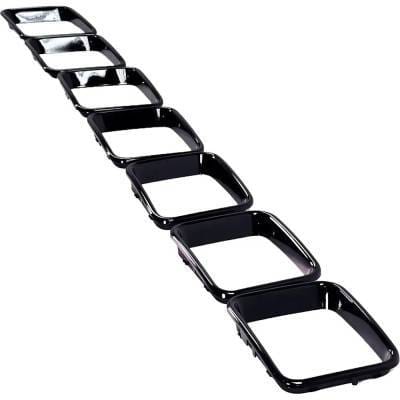 New Center Grille Trim Compatible With Jeep Grand Cherokee Srt Grand Cherokee Trackhawk 2017-2021 By thumbnail 7