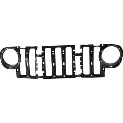 New Black Grille Trim Compatible With Jeep Wrangler Unlimited Willys Wrangler Unlimited Freedom