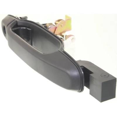 Front Driver Side Exterior Door Handle Compatible With 1991-1997 Toyota Previa Textured Black With thumbnail 3