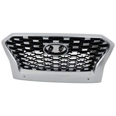 New Chrome Grille Assembly Compatible With Hyundai Palisade Ultimate Calligraphy 6 Cyl 3.8L Palisade
