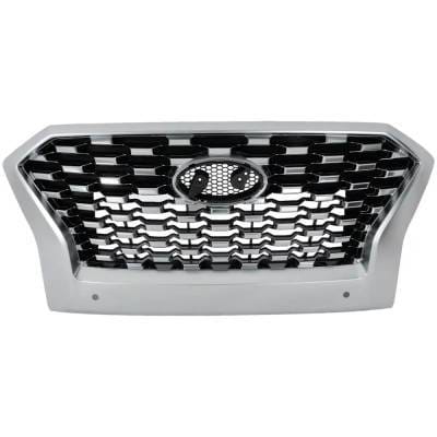 New Chrome Grille Assembly Compatible With Hyundai Palisade Ultimate Calligraphy 6 Cyl 3.8L Palisade thumbnail 3