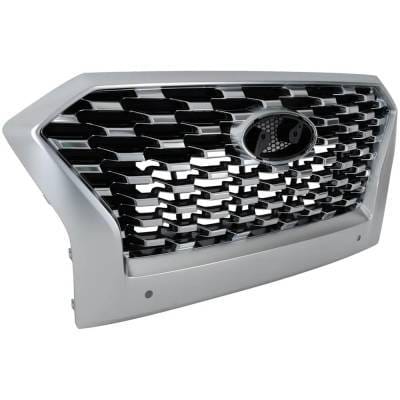 New Chrome Grille Assembly Compatible With Hyundai Palisade Ultimate Calligraphy 6 Cyl 3.8L Palisade thumbnail 5
