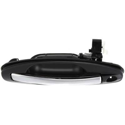 Front Driver Side Exterior Door Handle Compatible With 2001-2006 Hyundai Santa Fe Chrome Lever With thumbnail 9