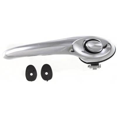 Front Left (Driver Side) Exterior Door Handle Compatible With 2001-2010 Chrysler Pt Cruiser Chrome