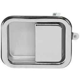 Front Driver Side Exterior Door Handle Compatible With 1981-1986 Jeep Scrambler Jeep Cj7 Chrome