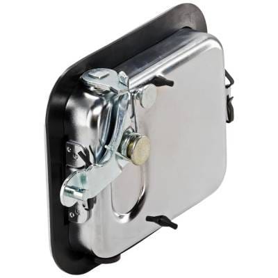 Front Driver Side Exterior Door Handle Compatible With 1981-1986 Jeep Scrambler Jeep Cj7 Chrome thumbnail 7