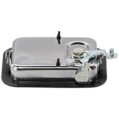 Front Driver Side Exterior Door Handle Compatible With 1981-1986 Jeep Scrambler Jeep Cj7 Chrome thumbnail 13