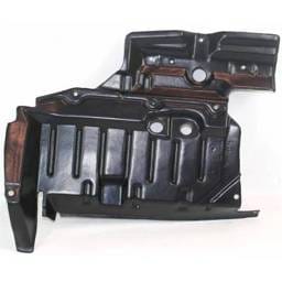 Fender Splash Shield Compatible With 1998-2001 Nissan Altima Left Driver Side Front Plastic Guard