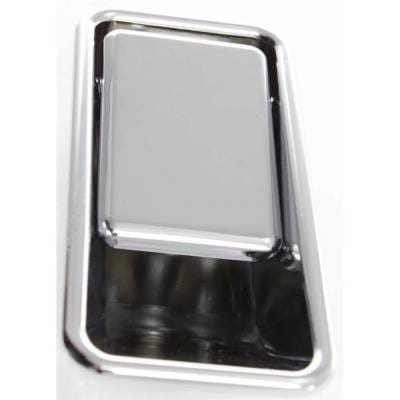 Front Driver Side Exterior Door Handle Compatible With 1999-2006 Jeep Wrangler Chrome With Key Hole thumbnail 3