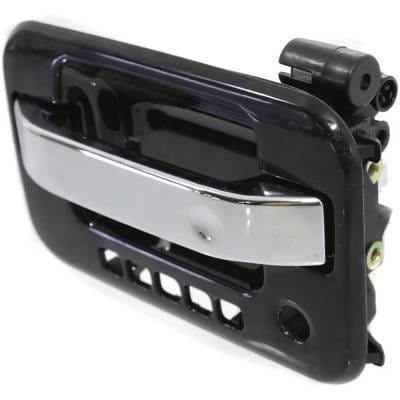 Front Driver Side Exterior Door Handle Compatible With 2004-2022 Lincoln Mark Ford F-150 Chrome thumbnail 3