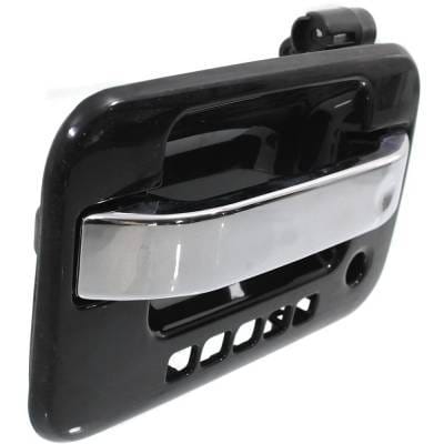 Front Driver Side Exterior Door Handle Compatible With 2004-2022 Lincoln Mark Ford F-150 Chrome thumbnail 5