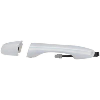 Front Or Rear Passenger Side Exterior Door Handle Compatible With 2016-2020 Kia Sorento Chrome With thumbnail 3