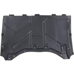 Lower Engine Cover Compatible With 2010-2013 Smart Fortwo 1.0L 3-Cyl Rear Protective Shield Under