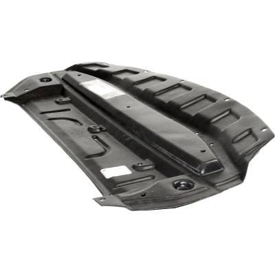 Engine Under Cover Splash Shield Compatible With 2007-2012 Nissan Sentra Front 2.0L 4-Cyl Direct Fit thumbnail 3