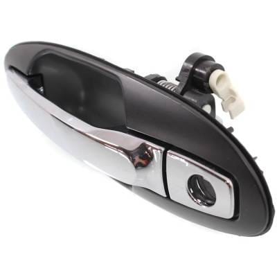 Front Driver Side Exterior Door Handle Compatible With 2001-2006 Kia Optima Hyundai Sonata Kia thumbnail 3