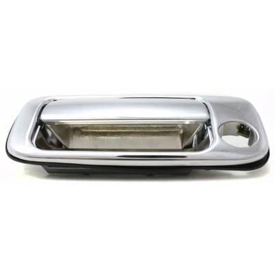 Front Driver Side Exterior Door Handle Compatible With 1991-1997 Toyota Land Cruiser Chrome With Key thumbnail 11