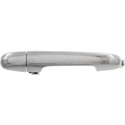 Front Or Rear Driver Side Exterior Door Handle Compatible With 2007-2012 Hyundai Elantra Chrome