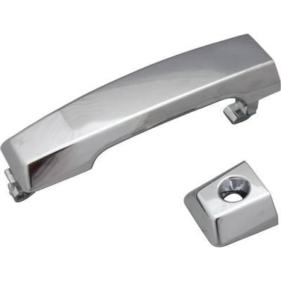 Front Left (Driver Side) Exterior Door Handle Compatible With 2004-2015 Infiniti Qx56 Nissan Armada thumbnail 7