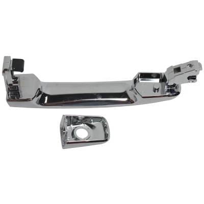 Front Driver Side Exterior Door Handle Compatible With 2004-2015 Nissan Maxima Nissan Pathfinder thumbnail 9