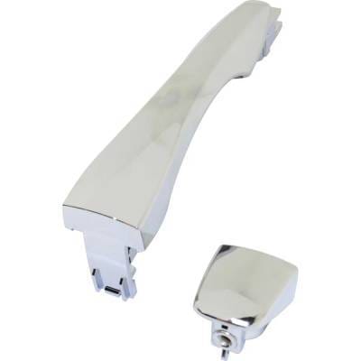 Front Or Rear Left (Driver Side) Exterior Door Handle Compatible With 2013-2020 Nissan Pathfinder thumbnail 3