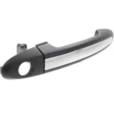 Front Driver Side Exterior Door Handle Compatible With 2007-2012 Hyundai Santa Fe Chrome With Key thumbnail 5