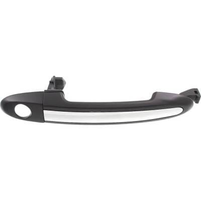 Front Driver Side Exterior Door Handle Compatible With 2007-2012 Hyundai Santa Fe Chrome With Key thumbnail 7