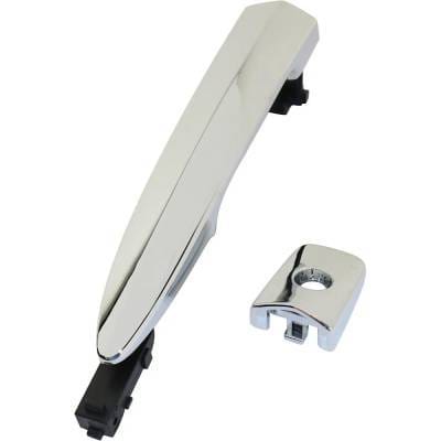 Front Driver Side Exterior Door Handle Compatible With 2009-2017 Nissan Murano Nissan Leaf Chrome thumbnail 5