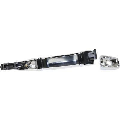 Front Driver Side Exterior Door Handle Compatible With 2009-2017 Nissan Murano Nissan Leaf Chrome thumbnail 9