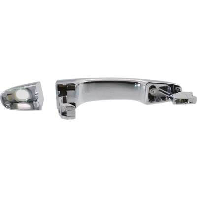 Front Driver Side Exterior Door Handle Compatible With 2008-2013 Chevrolet Caprice Pontiac G8 Chrome thumbnail 9