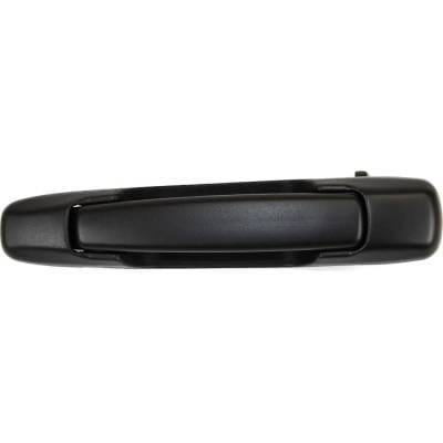 Front Driver Side Exterior Door Handle Compatible With 1998-2002 Subaru Forester Textured Black