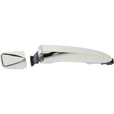 Front Or Rear Left (Driver Side) Exterior Door Handle Compatible With 2009-2017 Nissan Murano Nissan