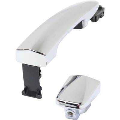 Front Or Rear Left (Driver Side) Exterior Door Handle Compatible With 2009-2017 Nissan Murano Nissan thumbnail 5