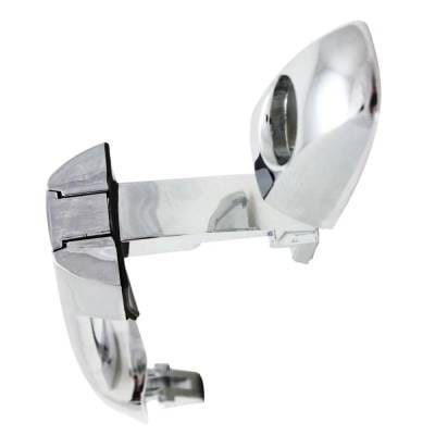 Front Left (Driver Side) Exterior Door Handle Compatible With 2006-2010 Hyundai Sonata Chrome With thumbnail 3