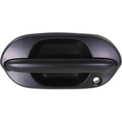 Front Left (Driver Side) Exterior Door Handle Compatible With 1999-2004 Honda Odyssey Textured Black