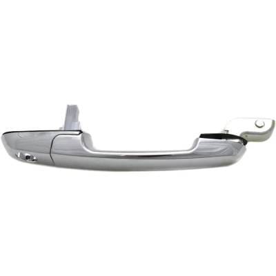 Front Driver Side Exterior Door Handle Compatible With 2006-2011 Hyundai Accent Chrome With Key Hole thumbnail 9