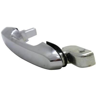 Front Left (Driver Side) Exterior Door Handle Compatible With 2006-2011 Hyundai Accent Chrome With thumbnail 3