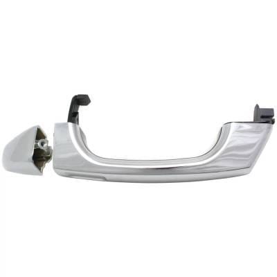 Front Or Rear Driver Side Exterior Door Handle Compatible With 2006-2010 Hummer H3t Hummer H3 Chrome thumbnail 7