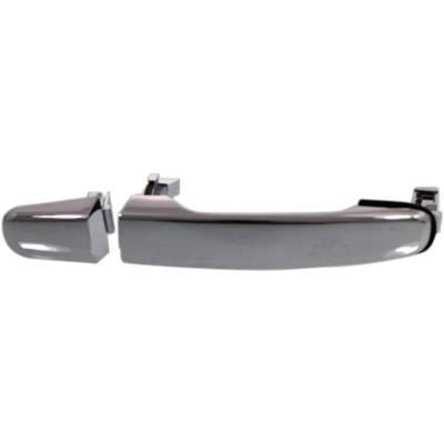 Front Or Rear Driver Side Exterior Door Handle Compatible With 2007-2017 Saturn Outlook Gmc Acadia