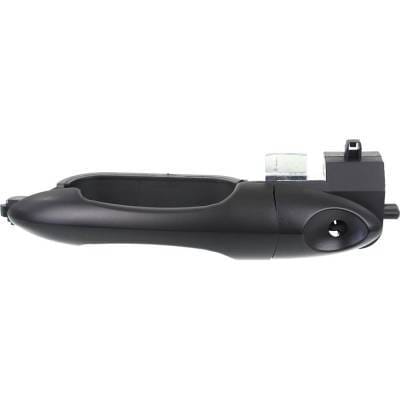 Front Driver Side Exterior Door Handle Compatible With 2000-2007 Ford Focus Smooth Black With Key