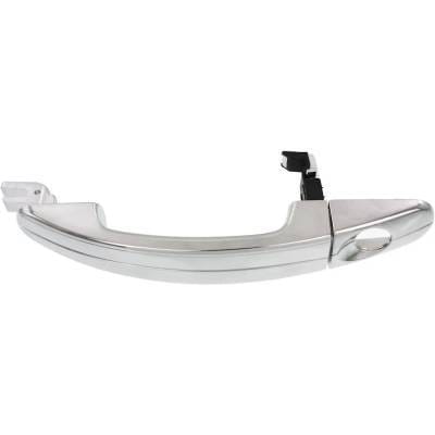 Front Driver Side Exterior Door Handle Compatible With 2005-2012 Ford Focus Chrome With Key Hole thumbnail 7