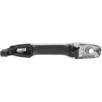 Front Driver Side Exterior Door Handle Compatible With 2011-2019 Ford Explorer Ford Edge Chrome With thumbnail 9