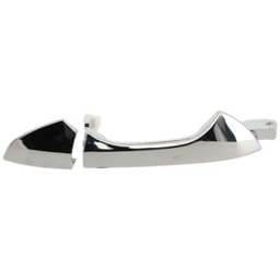 Front Or Rear Passenger Side Exterior Door Handle Compatible With 2008-2012 Honda Accord Chrome