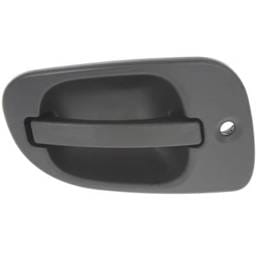 Front Left (Driver Side) Exterior Door Handle Compatible With 2008-2012 Freightliner Cascadia Black