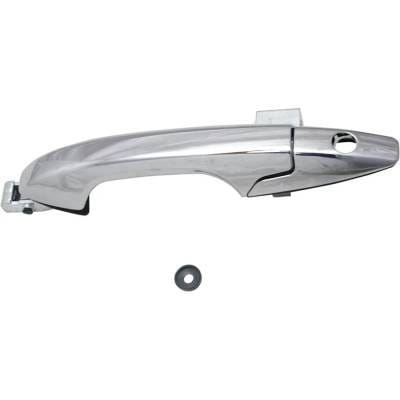 Front Driver Side Exterior Door Handle Compatible With 2007-2015 Honda Cr-V Honda Crosstour Accord