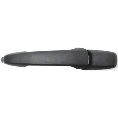 Front Or Rear Driver Side Exterior Door Handle Compatible With 2007-2010 Ford Edge Textured Black