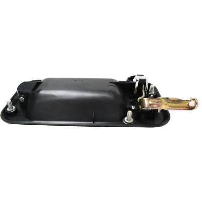 Front Driver Side Exterior Door Handle Compatible With 2003-2009 Hummer H2 Chrome Lever With Black thumbnail 7