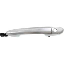 Front Left (Driver Side) Exterior Door Handle Compatible With 2009-2014 Mazda 2 Mazda 3 6 Chrome