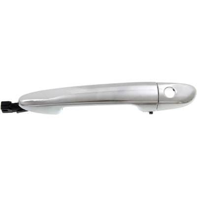 Front Left (Driver Side) Exterior Door Handle Compatible With 2009-2014 Mazda 2 Mazda 3 6 Chrome